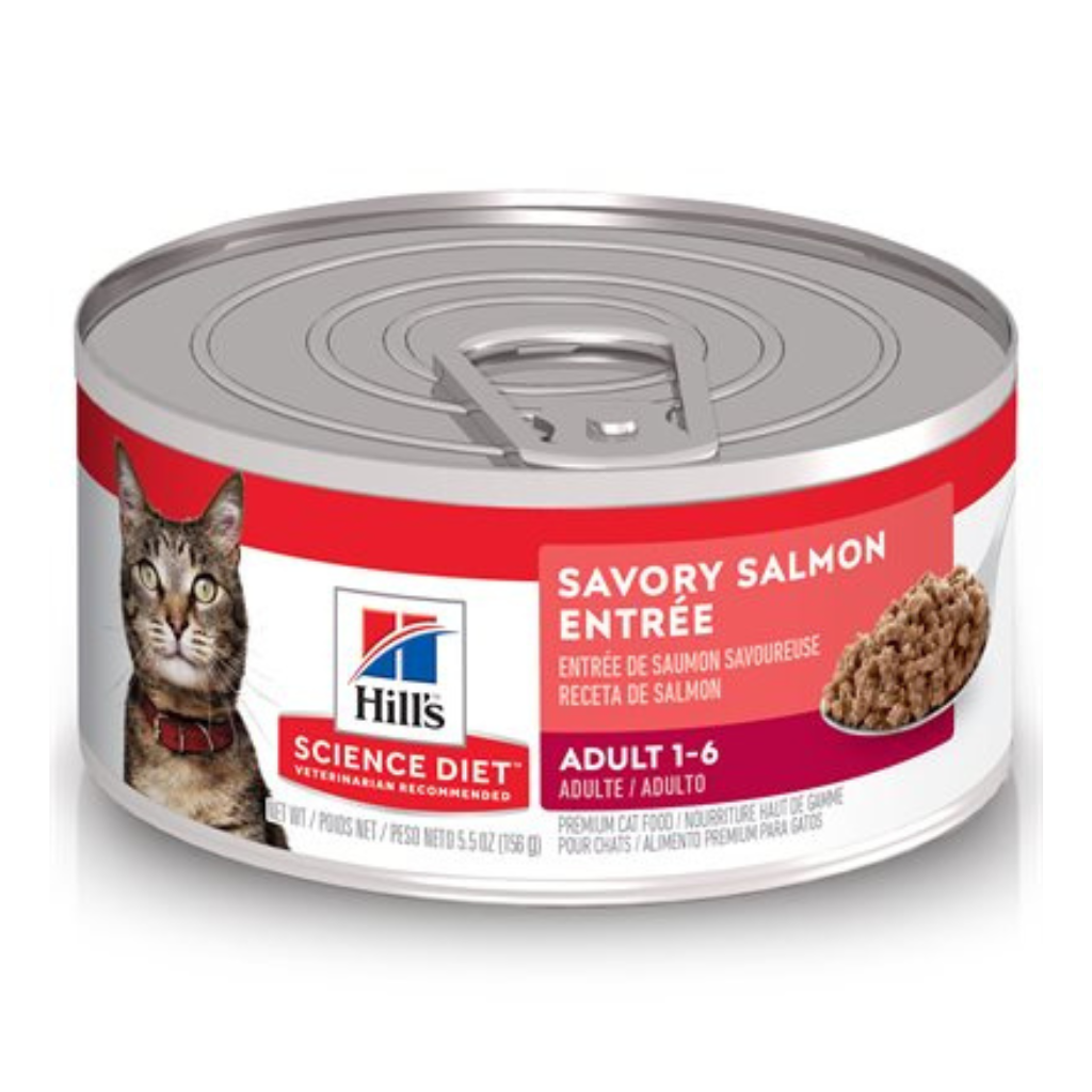 Hill's Science Diet Salmon Entrée Cat Can