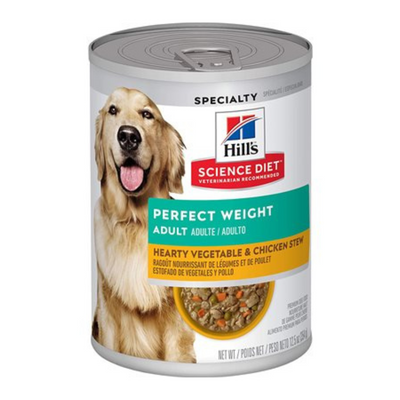 Hill's Science Diet Perfect Weight Vegetable & Chicken Dog Can