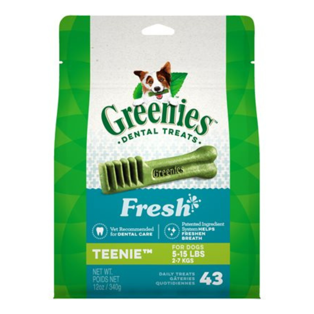 Greenies Dental Fresh Mint Teenie Dog Treats