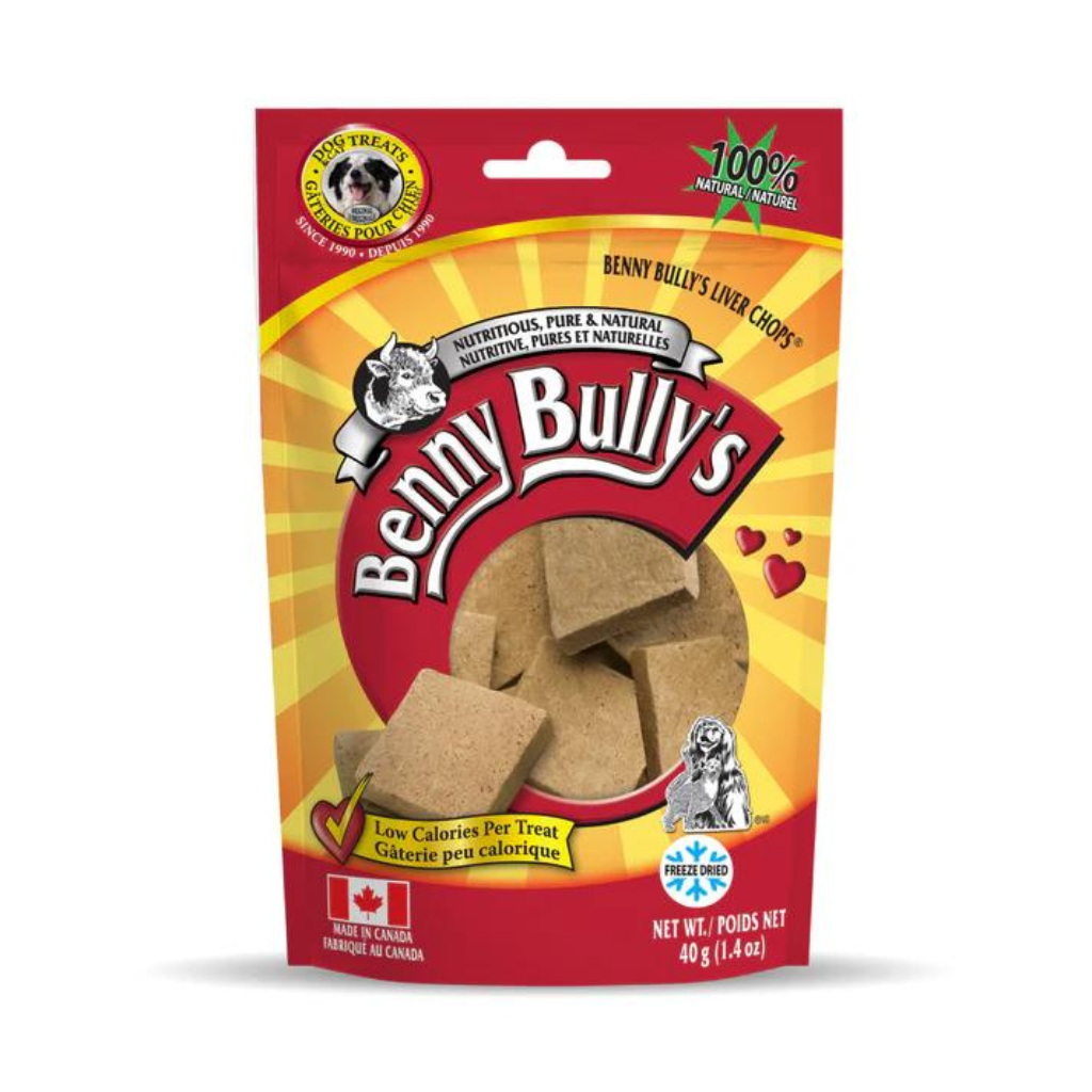 Benny Bully's Liver Chops Original Dog Treat