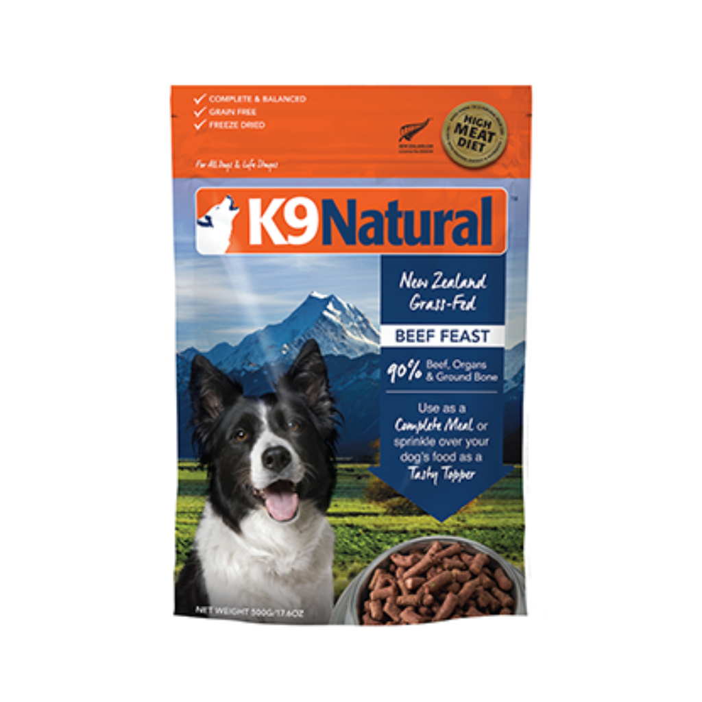 K9 Natural Beef Feast Freeze-Dried Dog Food