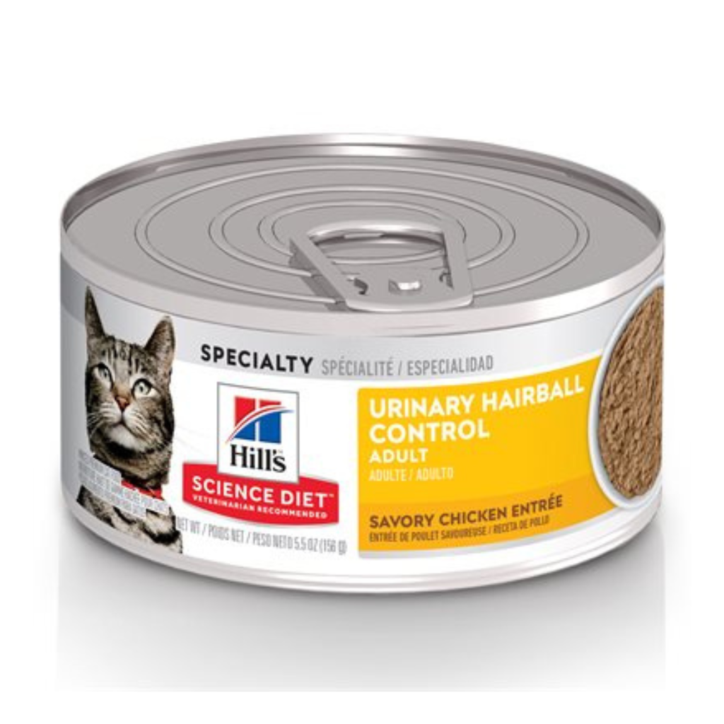 Hill's Science Diet Urinary & Hairball Control Chicken Entrée Cat Can