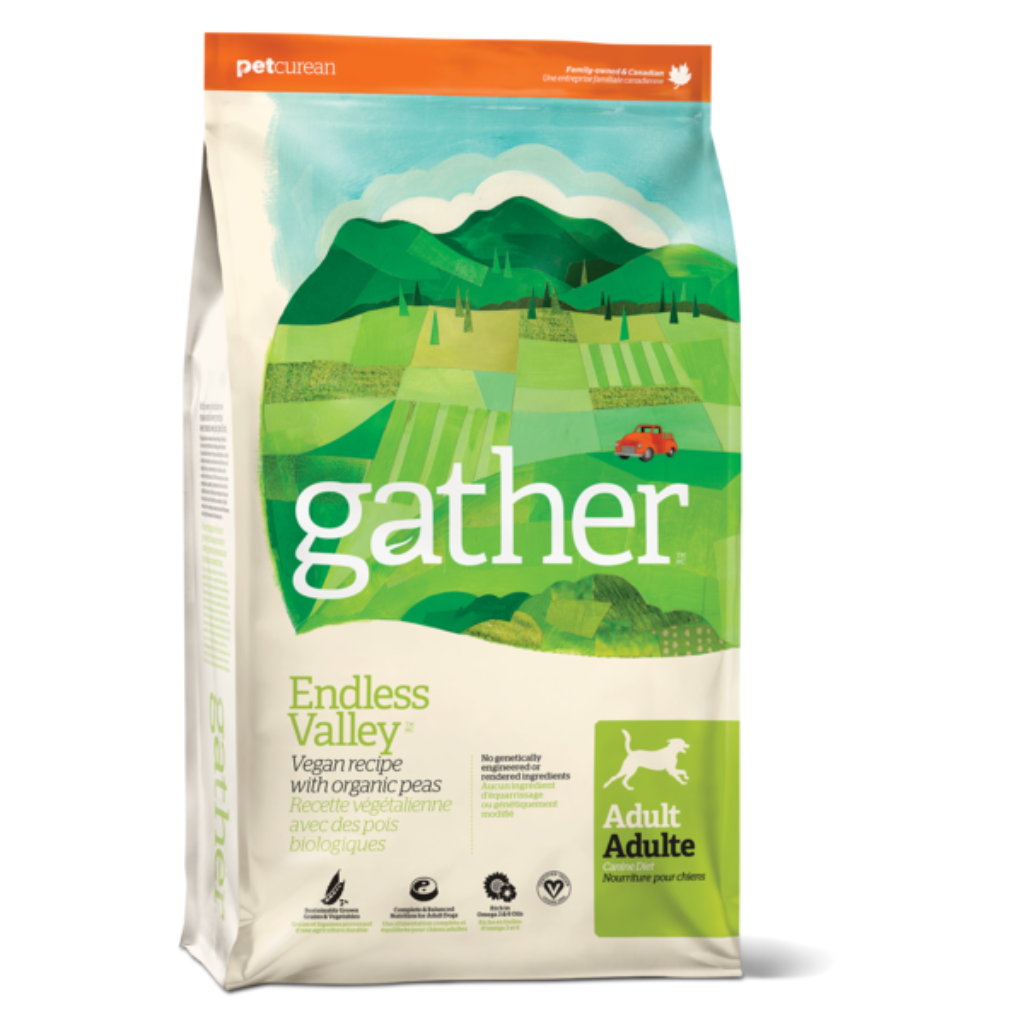 Gather Endless Valley Vegan Recipe with Organic Peas Dog Good