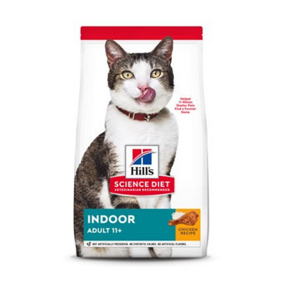 Hill's Science Diet Senior 11+ Indoor Chicken Cat Food