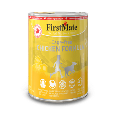 FirstMate Limited Ingredient Cage Free Chicken Formula Dog Can