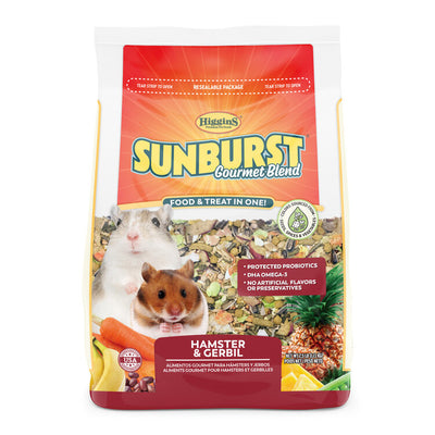 Higgins Sunburst Gourmet Blend Hamster and Gerbil Food