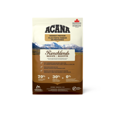 Acana Highest Protein Ranchlands Dog Food