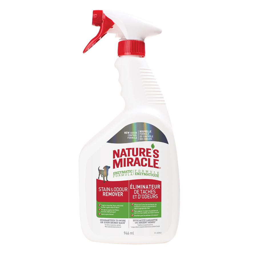 Nature's Miracle Stain & Odor Remover Spray for Dogs