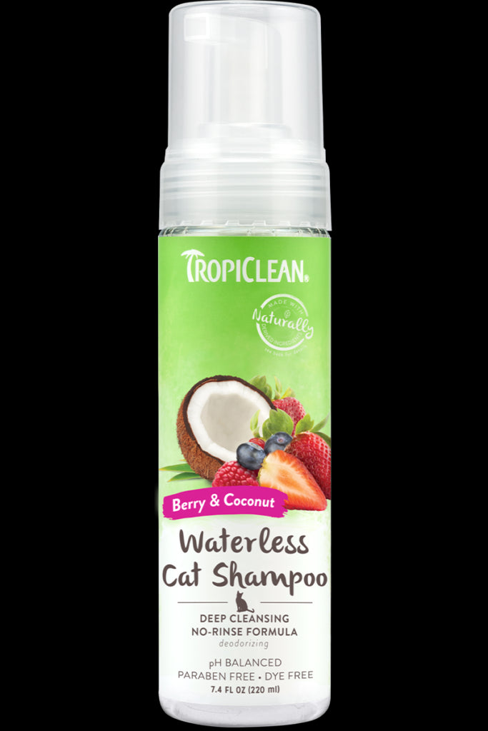 Tropiclean Cat Waterless Shampoo