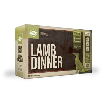 Big Country Raw Dinner - Lamb