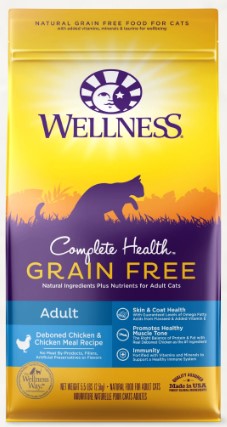 Wellness Complete Health Grain Free Deboned Chicken & Chicken Meal Adult Dry Cat Food