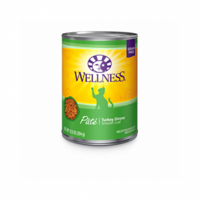 Wellness Complete Health Pate Turkey Dinner Cat Can