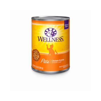 Wellness Complete Health Pate Chicken Entree Cat Can