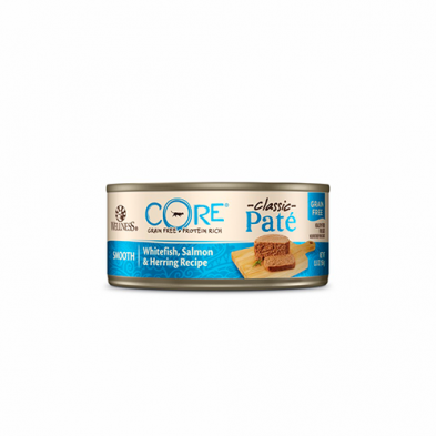 Wellness CORE Pâté Whitefish, Salmon & Herring Recipe Cat Can