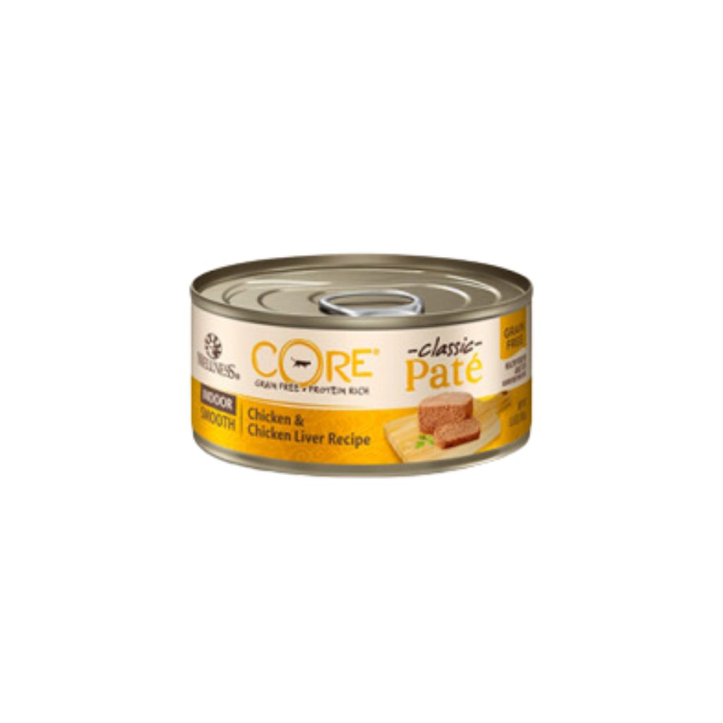 Wellness CORE Pâté Indoor Chicken & Chicken Liver Cat Can