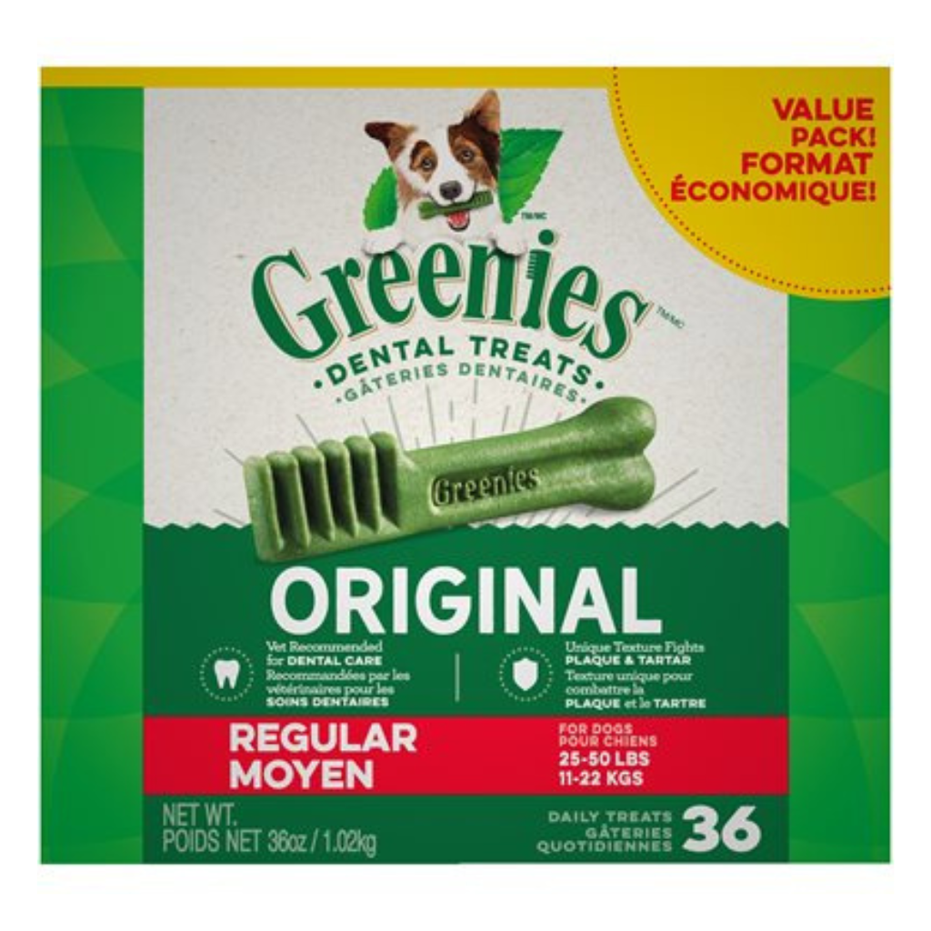 Greenies Dental Regular Dog Treats