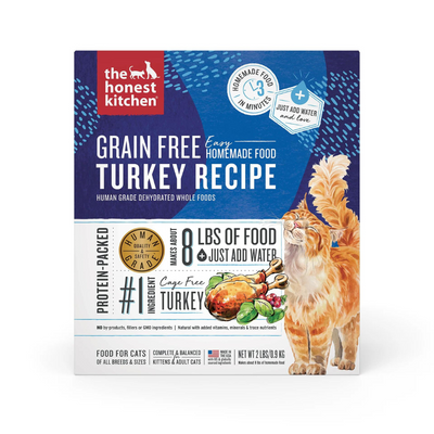 The Honest Kitchen Grain Free Turkey Dehydrated Cat Food