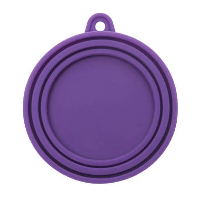 Messy Mutts Silicone Universal Can Cover - Purple