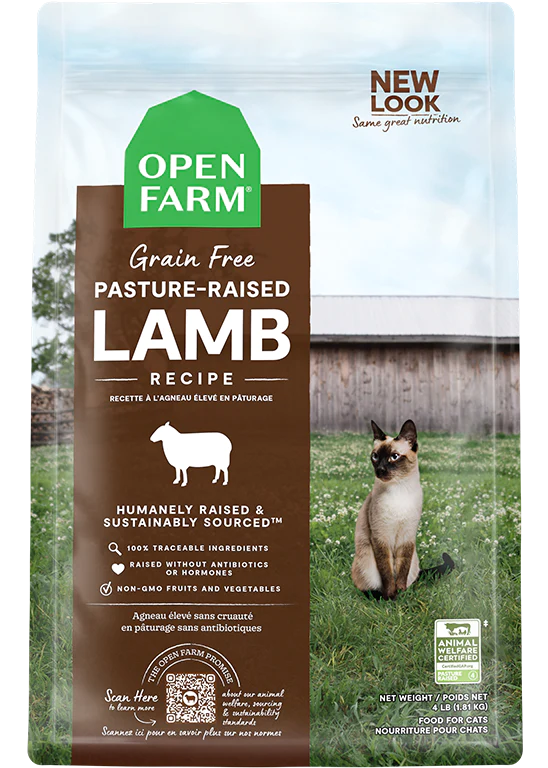 Open Farm Grain Free Pasture Raised Lamb Dry Cat Food