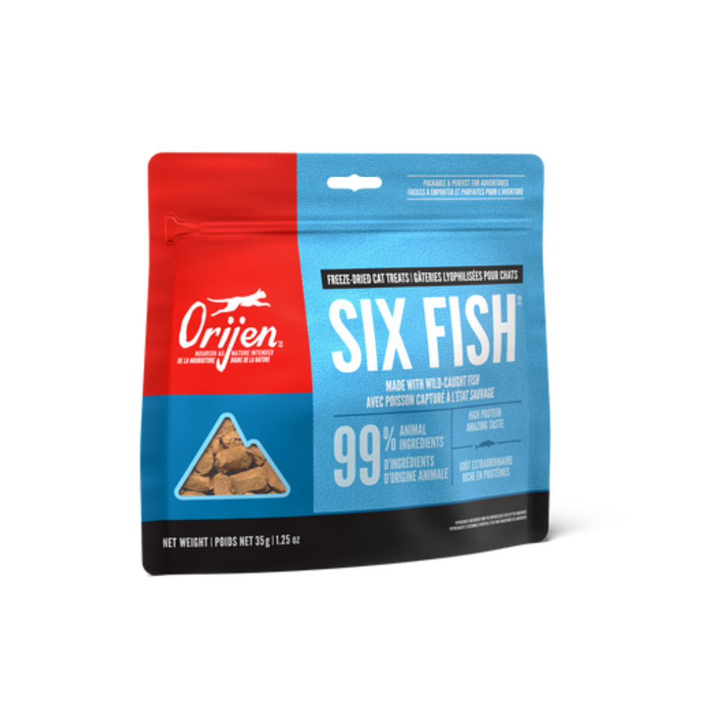 Orijen Freeze-Dried Six Fish Cat Treats