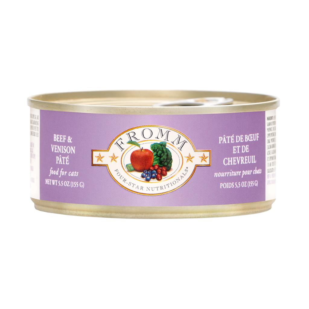 Fromm Four-Star Beef & Venison Pâté Cat Can