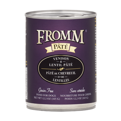 Fromm Pâté Venison & Lentil Dog Can