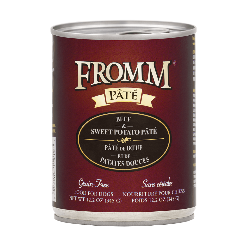 Fromm Pâté Beef & Sweet Potato Dog Can