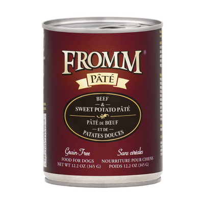 Fromm Pâté Beef & Sweet Potato Dog Can