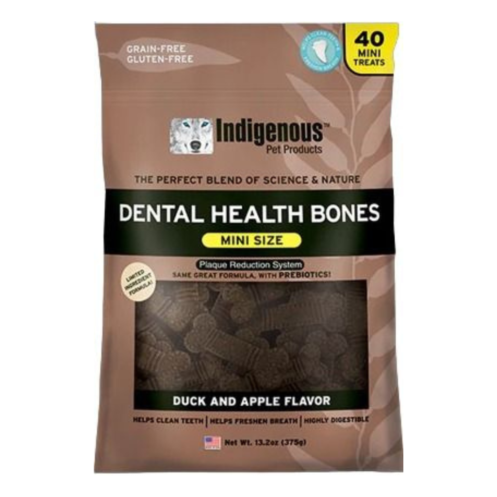 Indigenous Dental Health Bones Mini - Duck And Apple Flavour