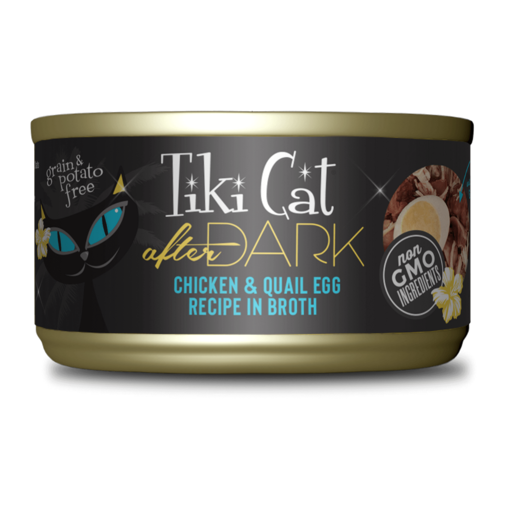 Tiki Cat After Dark - Chicken and Quail Egg Cat Can