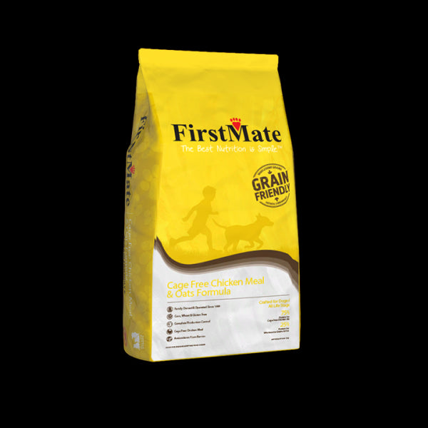 First Mate Cage Free Chicken Meal & Oats Formula for Dogs