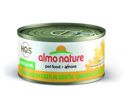 Almo HQS Natural - Salmon and Chicken in Broth