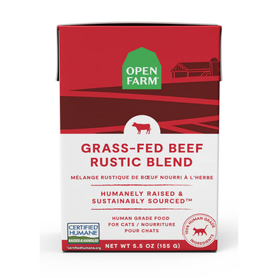 Open Farm Rustic Blend Grass-Fed Beef  Wet Cat Food