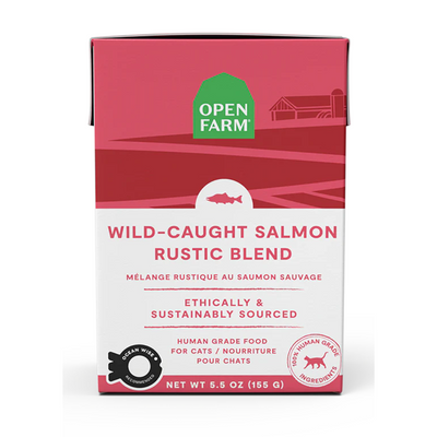 Open Farm Rustic Blend Wild-Caught Salmon Wet Cat Food