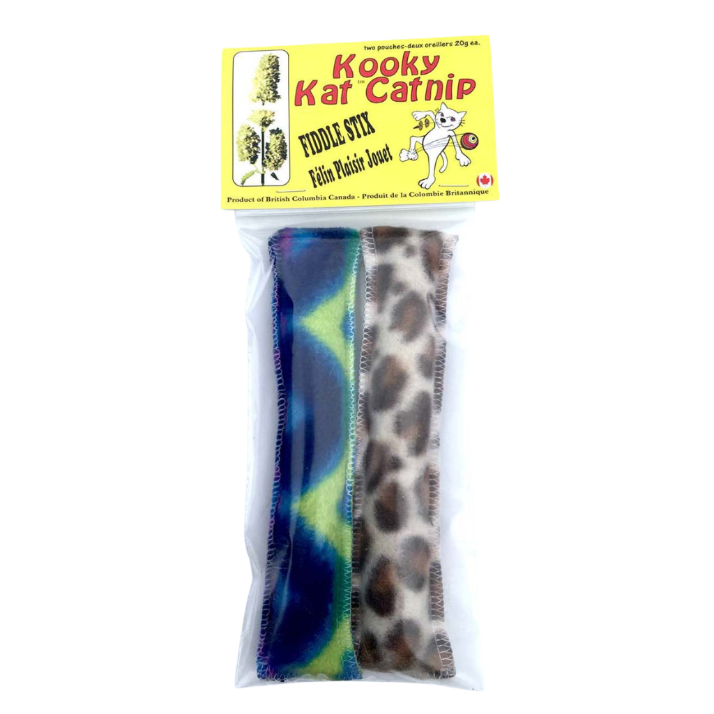 Kooky Kat Catnip Fiddlesticks - 2 Pack