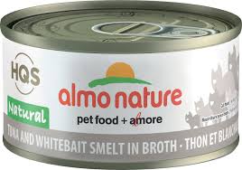 Almo HQS Natural - Tuna and Whitebait Smelt in Broth