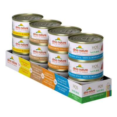 Almo Nature HQS Natural - Rotational Pack 1 Cat Cans