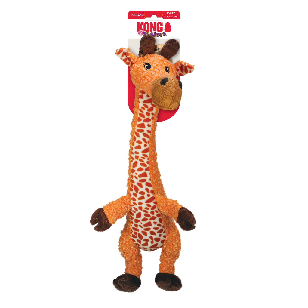 KONG Shakers Luvs Giraffe Large Dog Toy