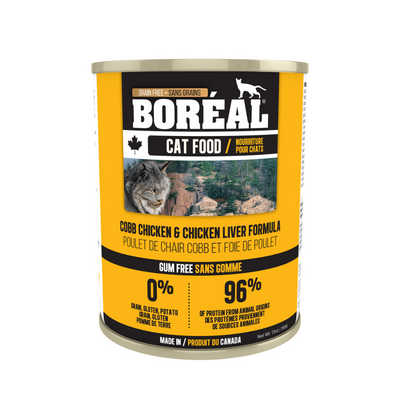 Boreal Cobb Chicken and Chicken Liver Pate Cat Can