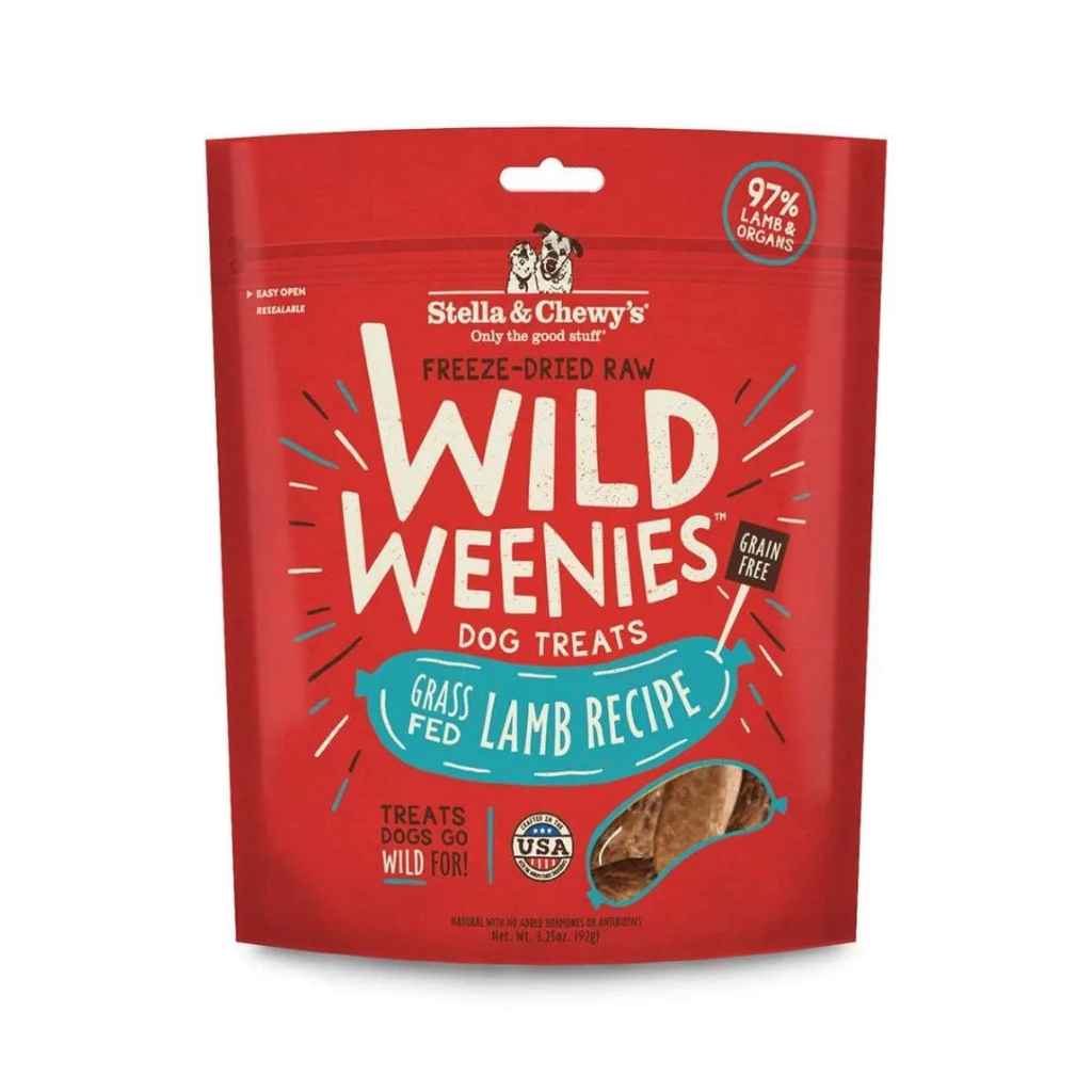 Stella & Chewy's Wild Weenies Grass-Fed Lamb Dog Treats