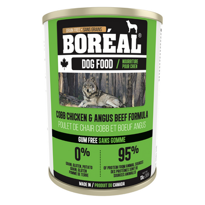 Boreal Cobb Chicken and Angus Beef Dog Can