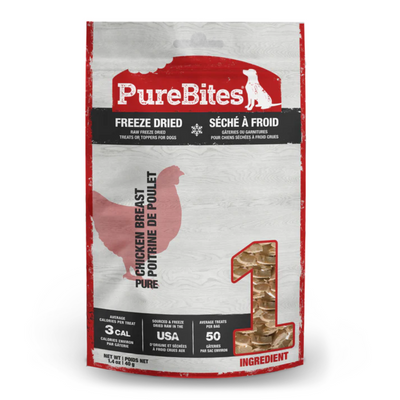 PureBites Freeze Dried Chicken Breast Dog Treats