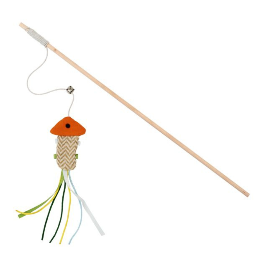 Bud'Z Swing Stick Fish Cat Toy