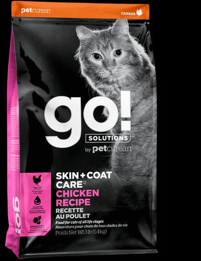 Go! Solutions Skin & Coat Chicken Cat Food