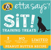 Etta Says! Sit Training Treats - Peanut Butter