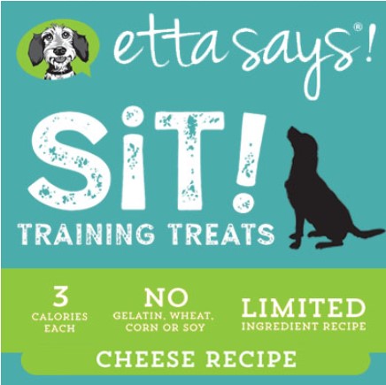 Etta Says!  Sit Training Treats - Cheese