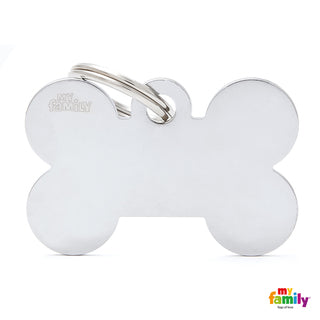 My Family Tag Basic Bone Chrome LG