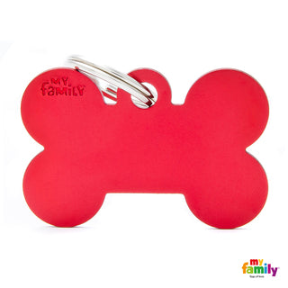 My Family Tag Basic Bone Red XL