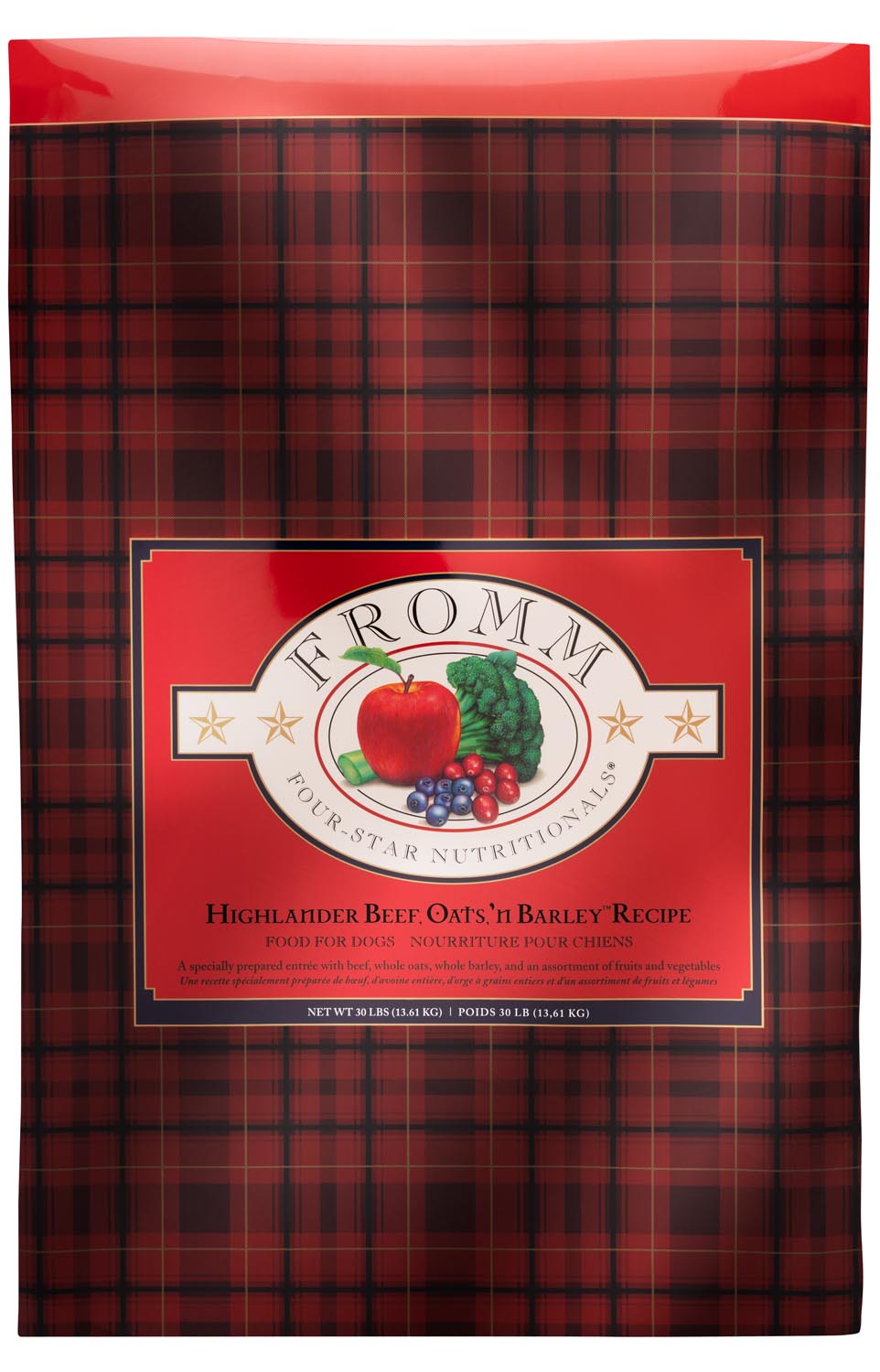 Fromm Four Star Highlander Beef, Oats ' n Barley Recipe for Dogs