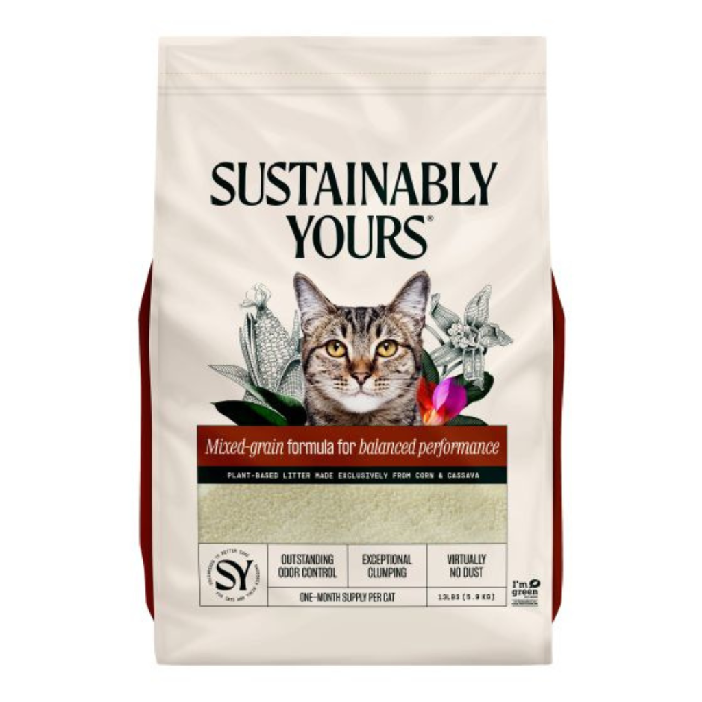 Sustainably Yours Mixed-grain formula Cat Litter